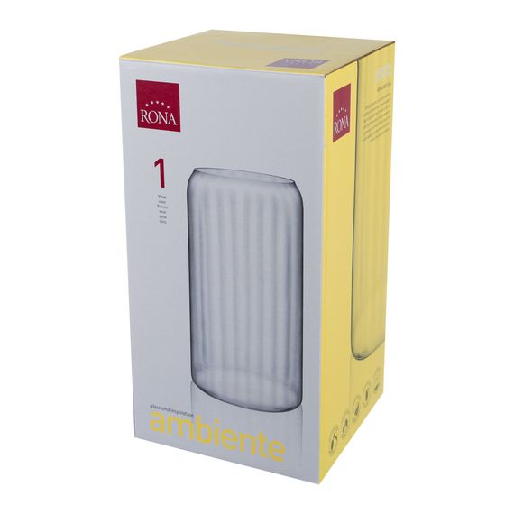Ваза Ambiente optical 25,5 см, Rona, фото , изображение 3