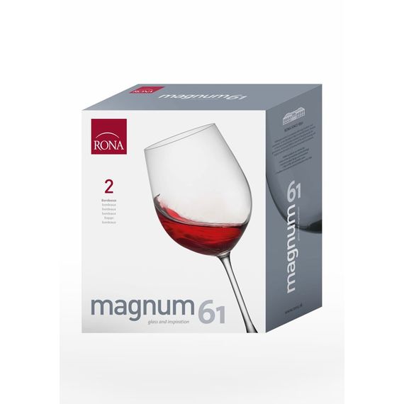 Набор из 2-х бокалов для Бордо, серия Magnum, 610 мл, Rona, фото , изображение 3
